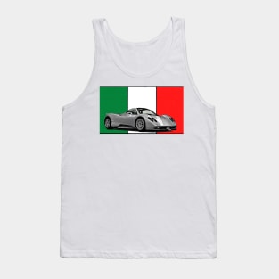 Pagani Zonda Italian Print Tank Top
